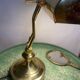 Lampe de bureau en laiton