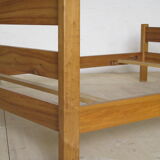 Solid elm bed frame