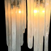 Paire d'appliques " dites cascade de murano " par carlo nason pour mazzega