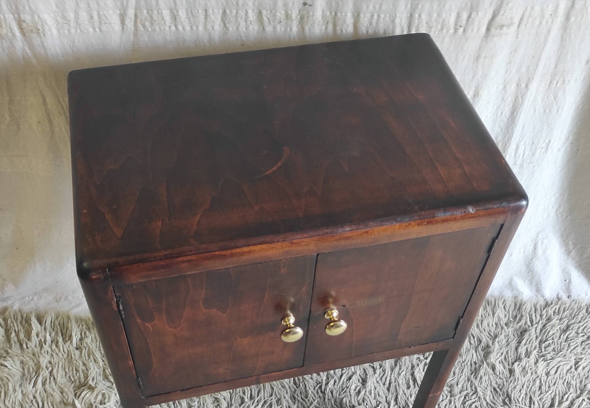 Art Deco accent furniture in solid wood - mid 20th century.