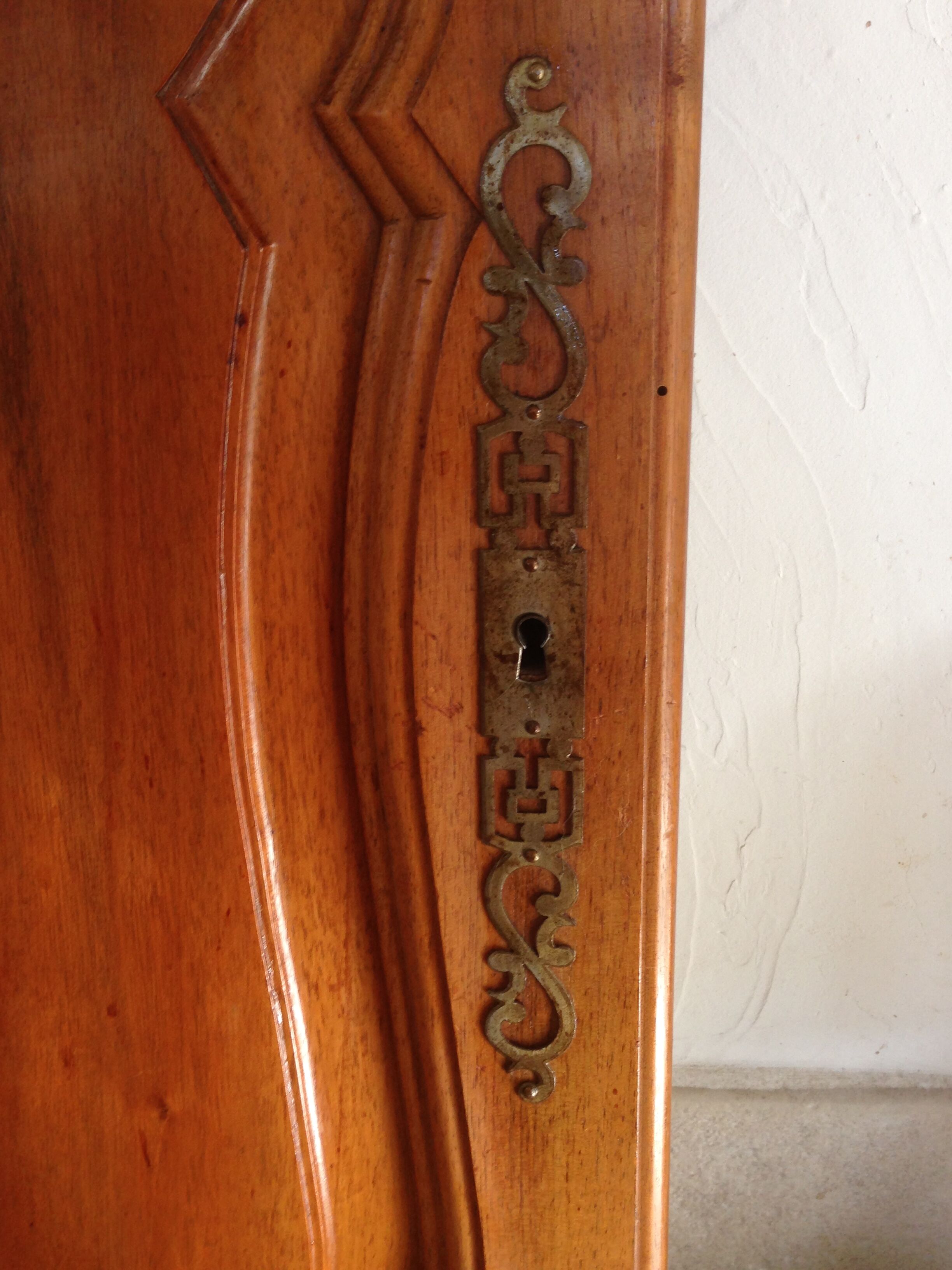 Paires de portes anciennes à encastrer