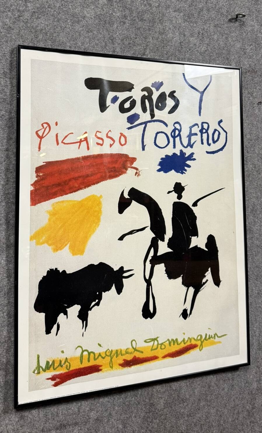 lithographed poster for a book of drawings