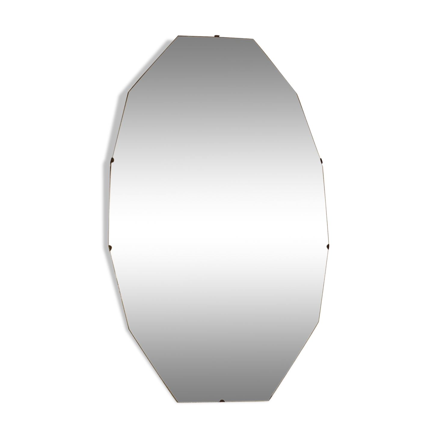 Beveled mirror 50s 38x65cm