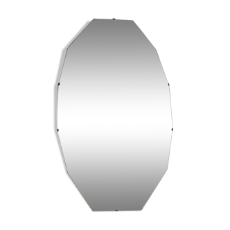 Beveled mirror 50s 38x65cm