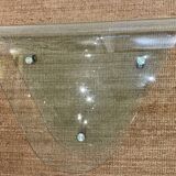 Designer glass coffee table