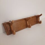 Pretty trapezoidal coat hook from the 60s
