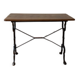 Solid wood bistro table