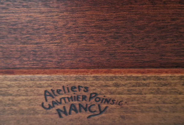 Art Deco rolling dessert trolley 1930 - Gauthier Poinsignon Nancy