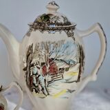 Coffee maker and milk jug