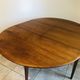 Table a manger scandinave, extensible en teck circa 60