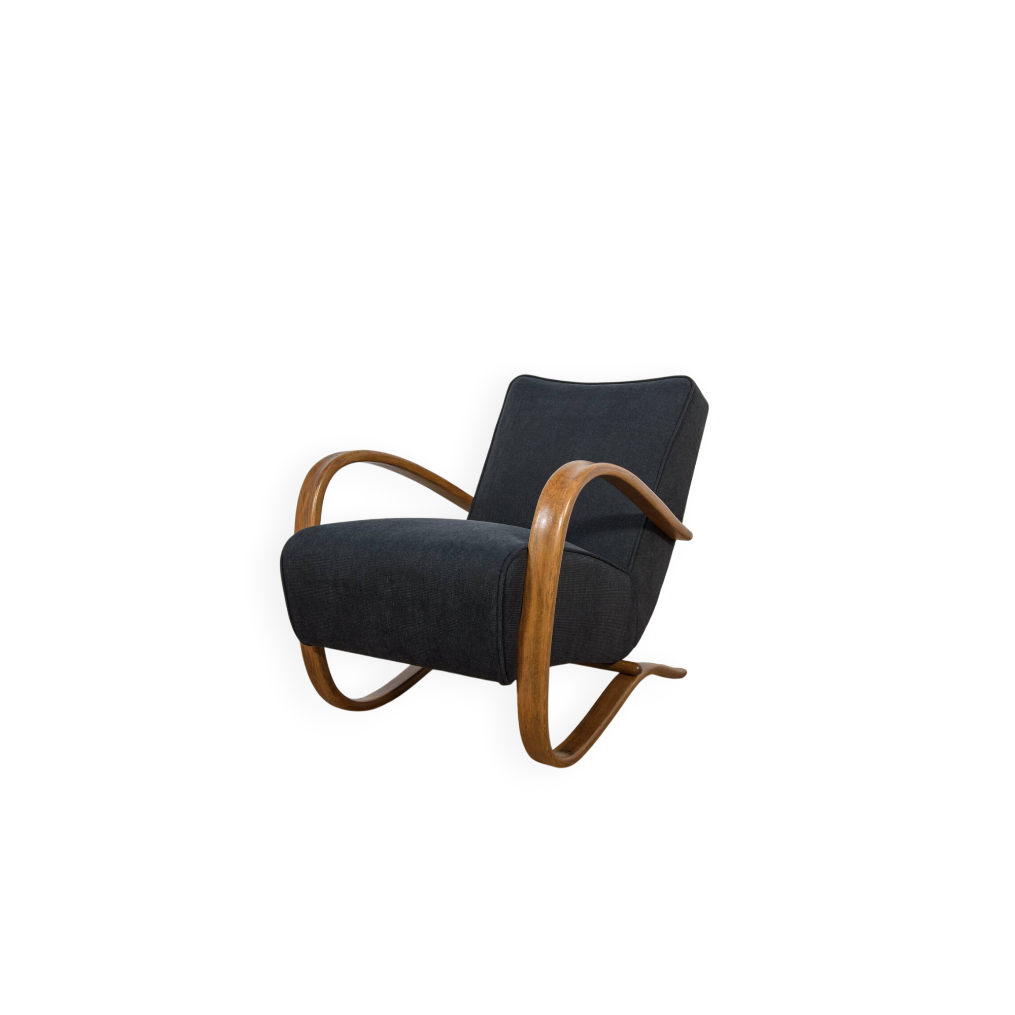 Model H-269 Lounge Chair by Jindřich Halabala for Up Závody, 1950s