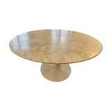 70s Knoll style Tulip marble table to renovate