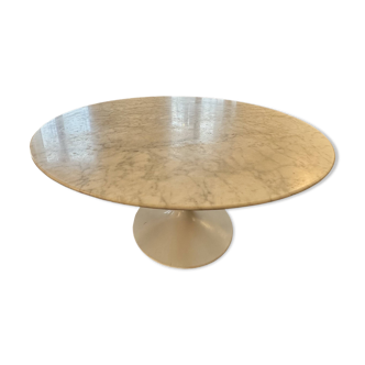 70s Knoll style Tulip marble table to renovate