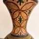 Ceramic Vase Montopoli Italy Sgraffito Tuscany Vintage