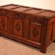 17th century English oak chest
