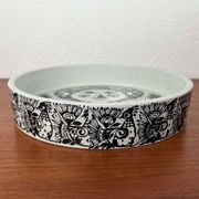Modern Danish Flora bowl from the mid-century by Bjørn Wiinblad for Nymölle, Denmark, 1960s.