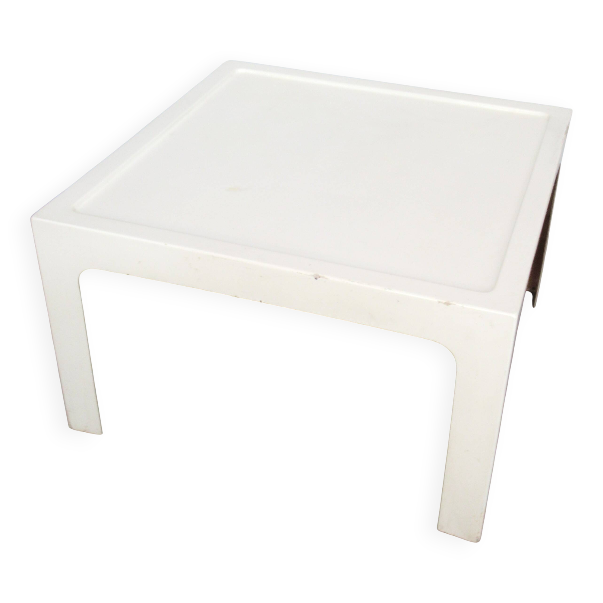 Kostka 70s square fiberglass coffee table
