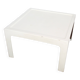 Kostka 70s square fiberglass coffee table