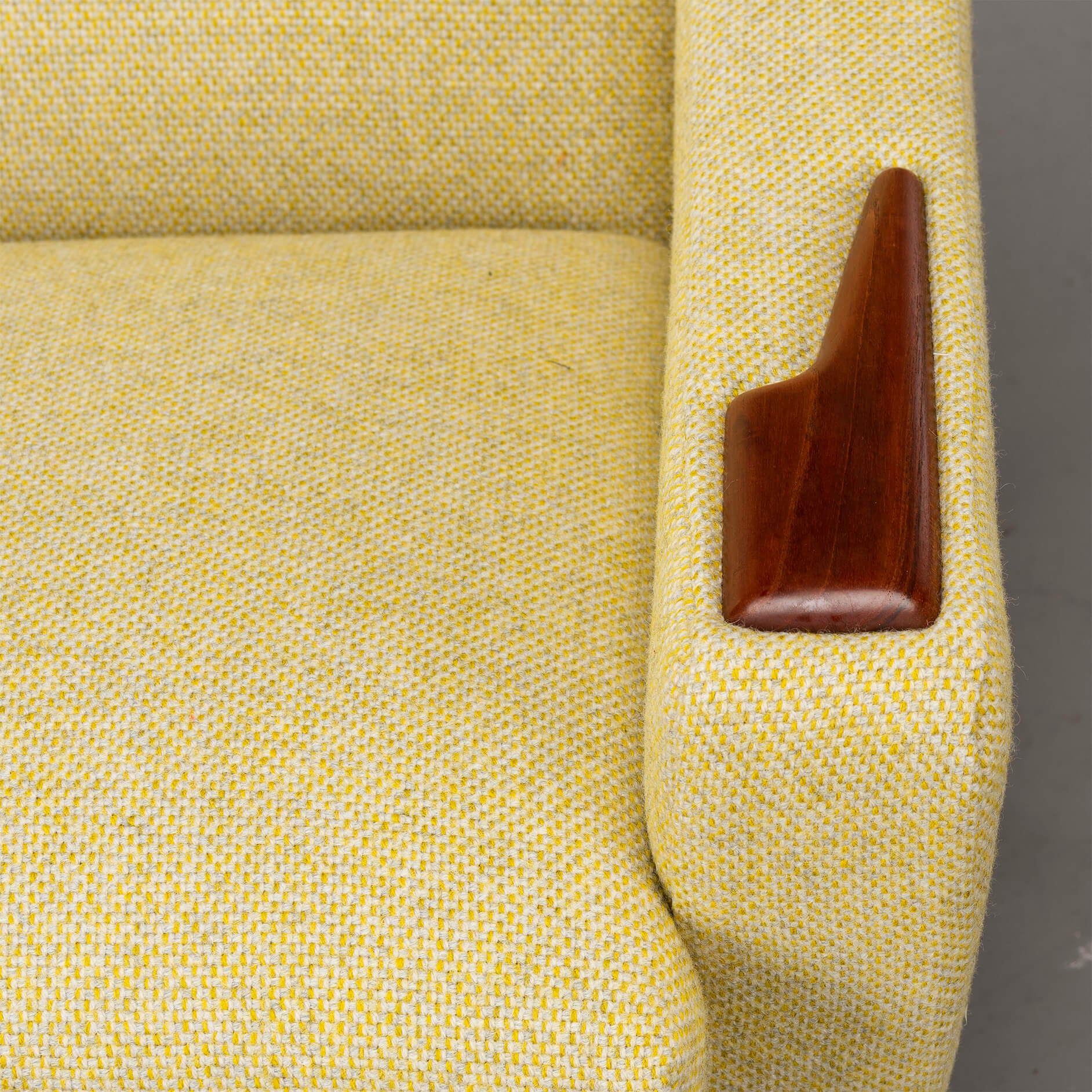 Reupholstered Vintage Armchair by Johannes Andersen, 1960s