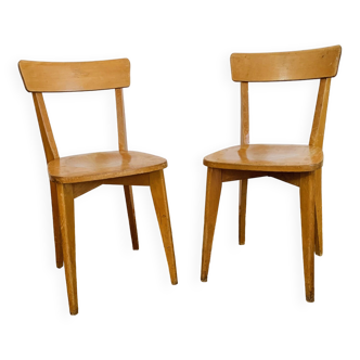 Paire de chaises bistrot