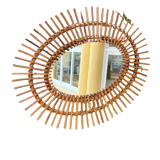 Rattan mirror 1968