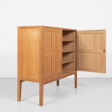 Midcentury Danish cabinet in oak by Kurt Østervig for Vamo 1960s