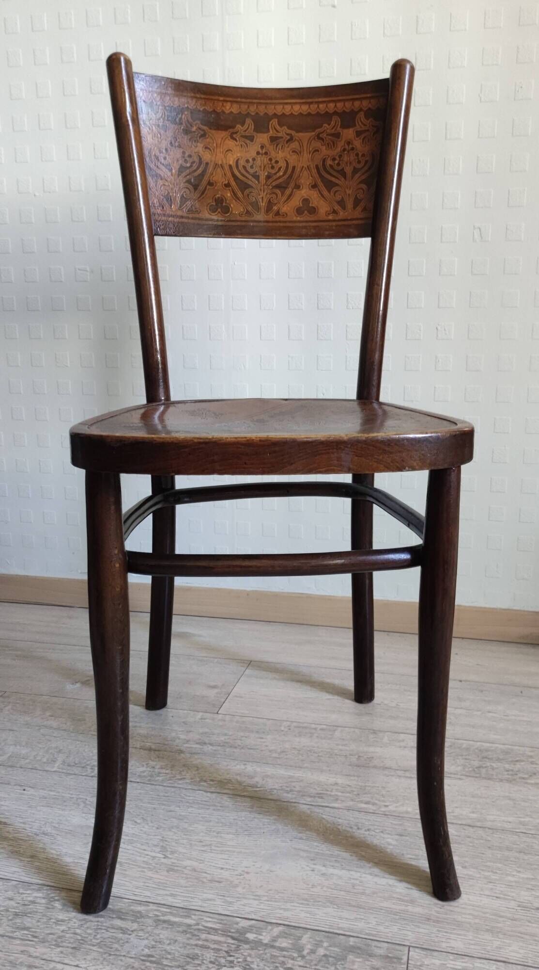Pair of chairs Jacob & Josef Kohn Vienna 1900/1910 Art Nouveau