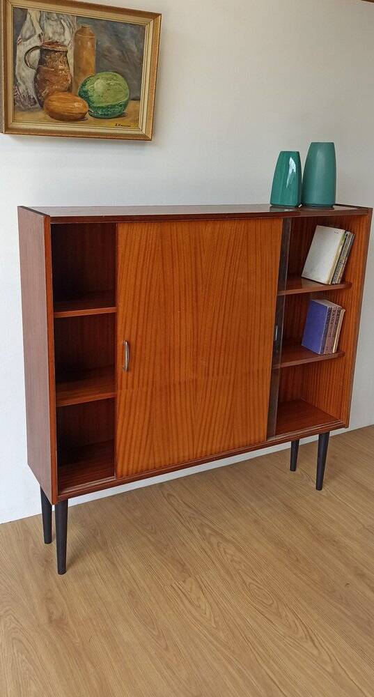 Bibliothèque vintage en bois, 1970