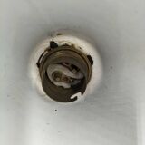 Suspension cone enamelled sheet metal