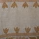 Hand knotted rug, vintage turkish rug 103x132 cm