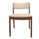 Chaise en teck danois années 1960