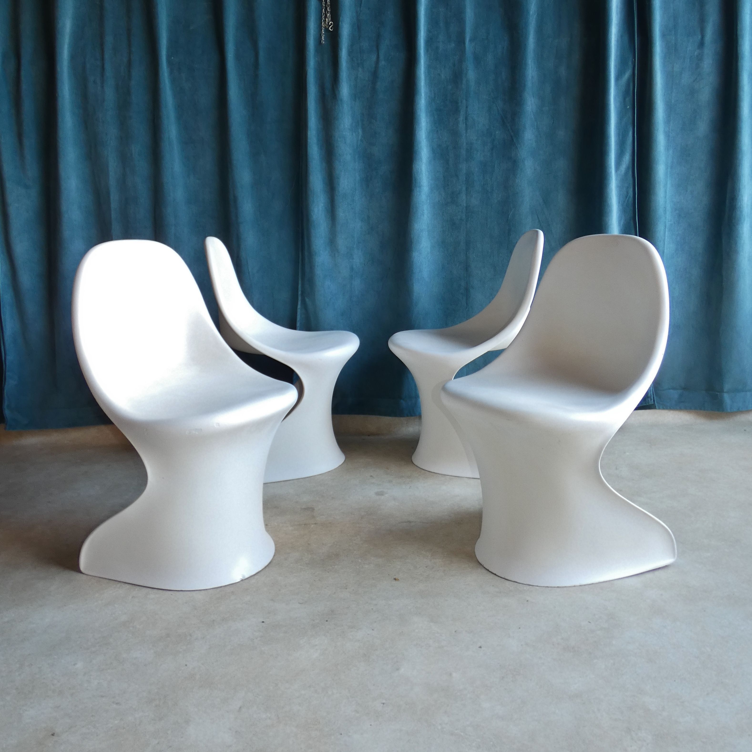 4 chairs vintage 1960