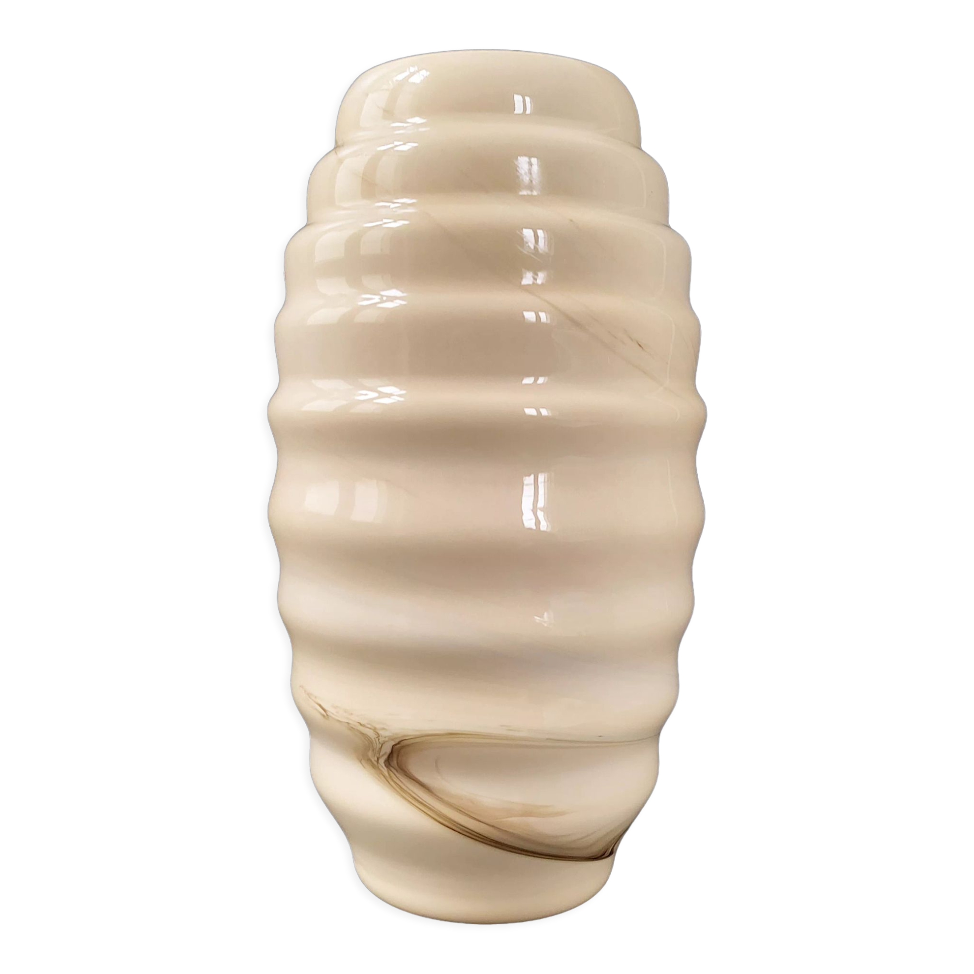 Vase vintage en verre de Murano 1970