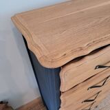 Vintage oak chiffonier