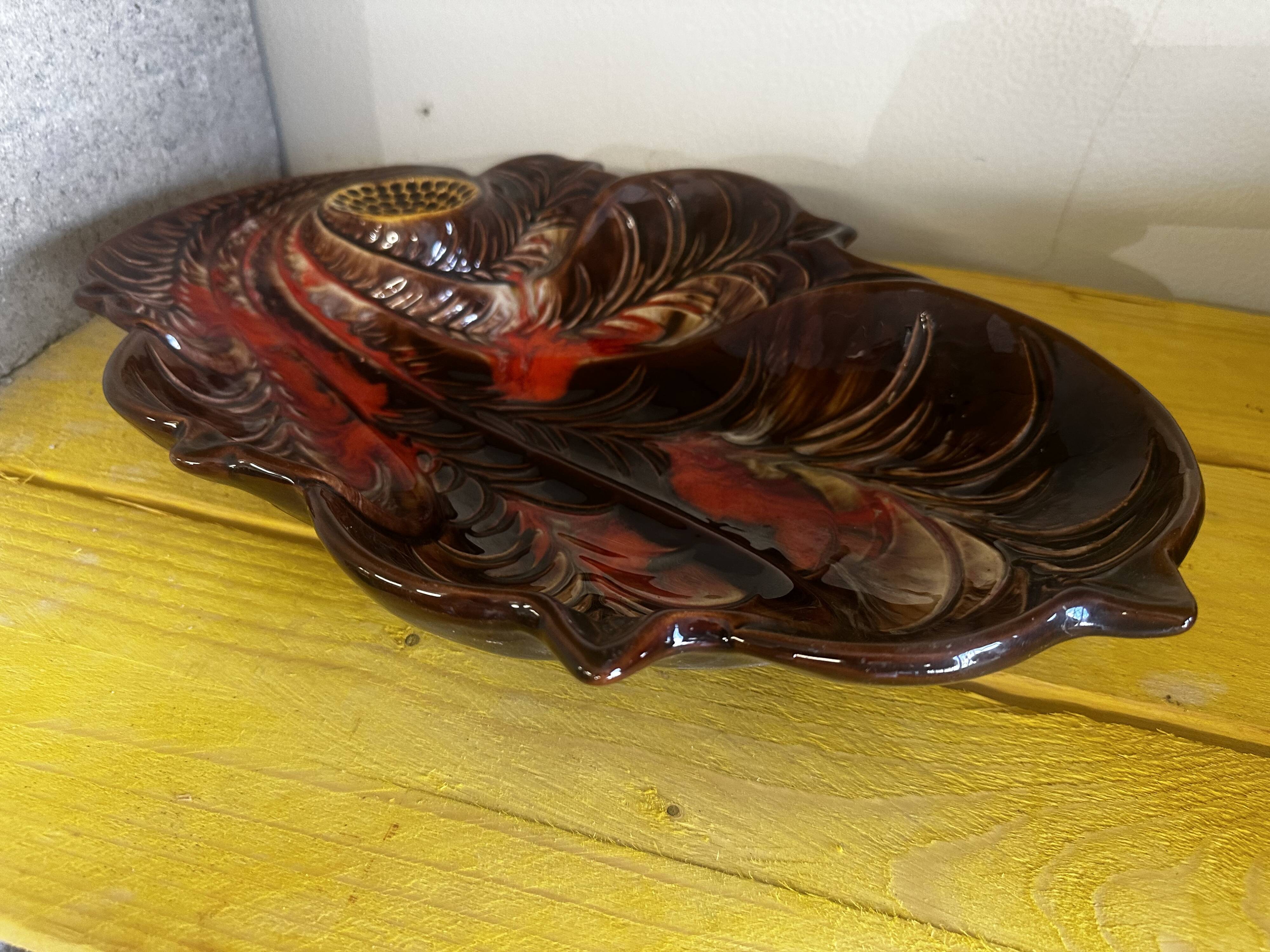 Large Fruit Bowl - Ceramic Centerpiece Vallauris 60s