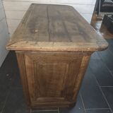 Comptoir de magasin ou de commerce en chêne