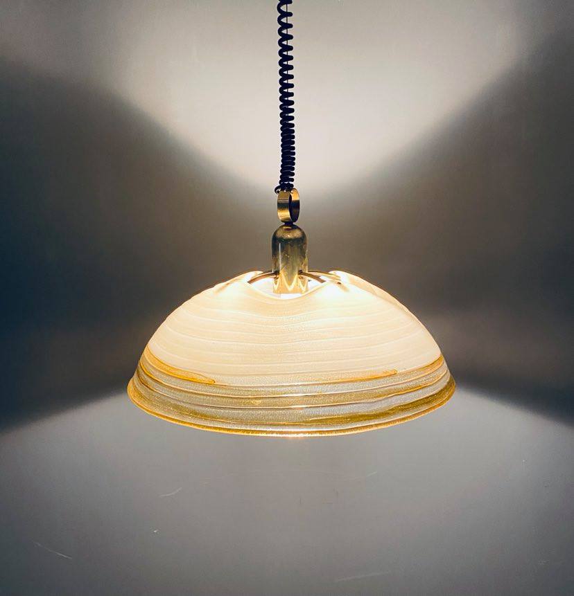 Plafonnier Italie années 70