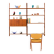 Danish home office wall-unit in the style of Poul Cadovius, 1960s
