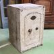 English cast iron safe without its key but open