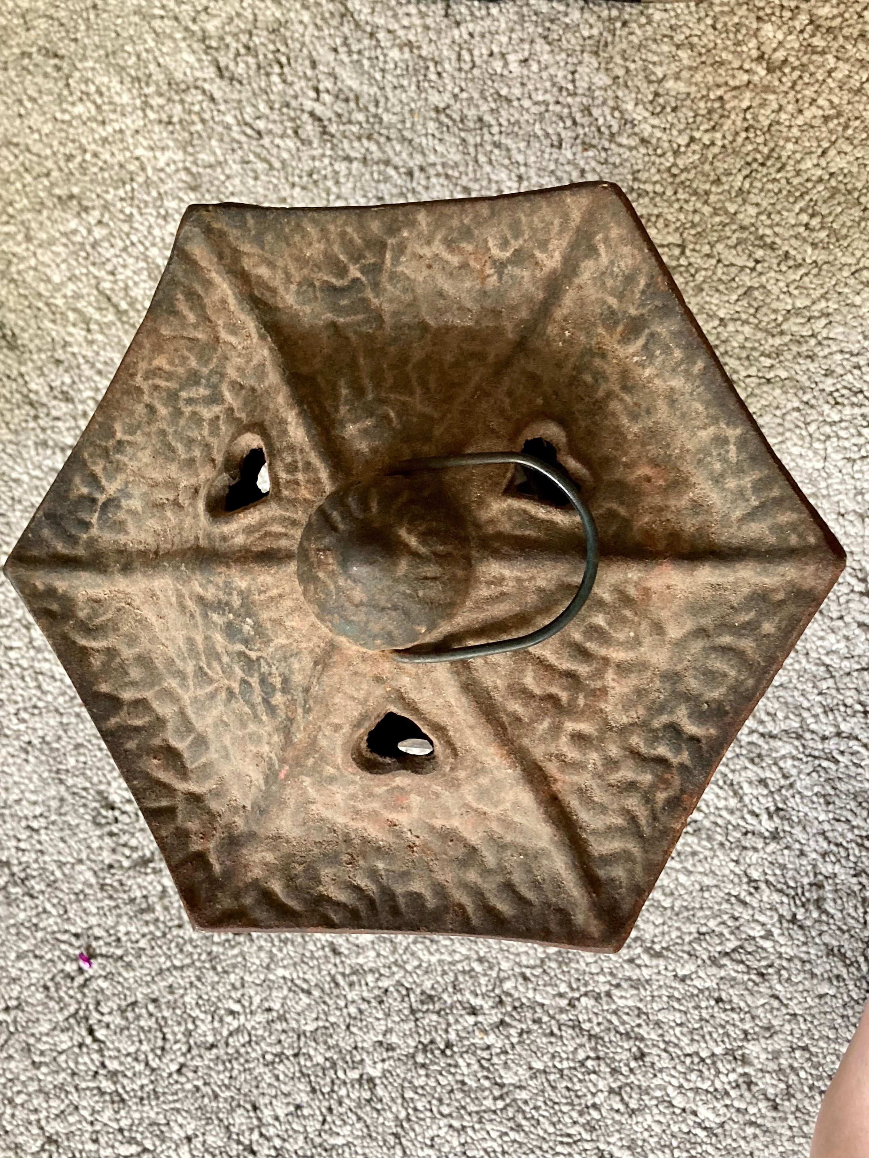 Japanese lantern - cast iron