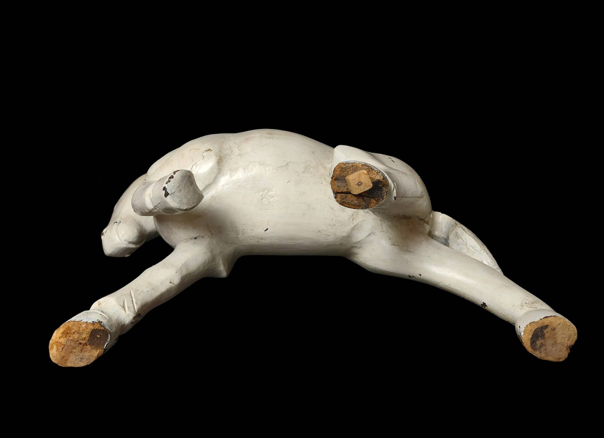 Carved wooden horse – Folk Art
