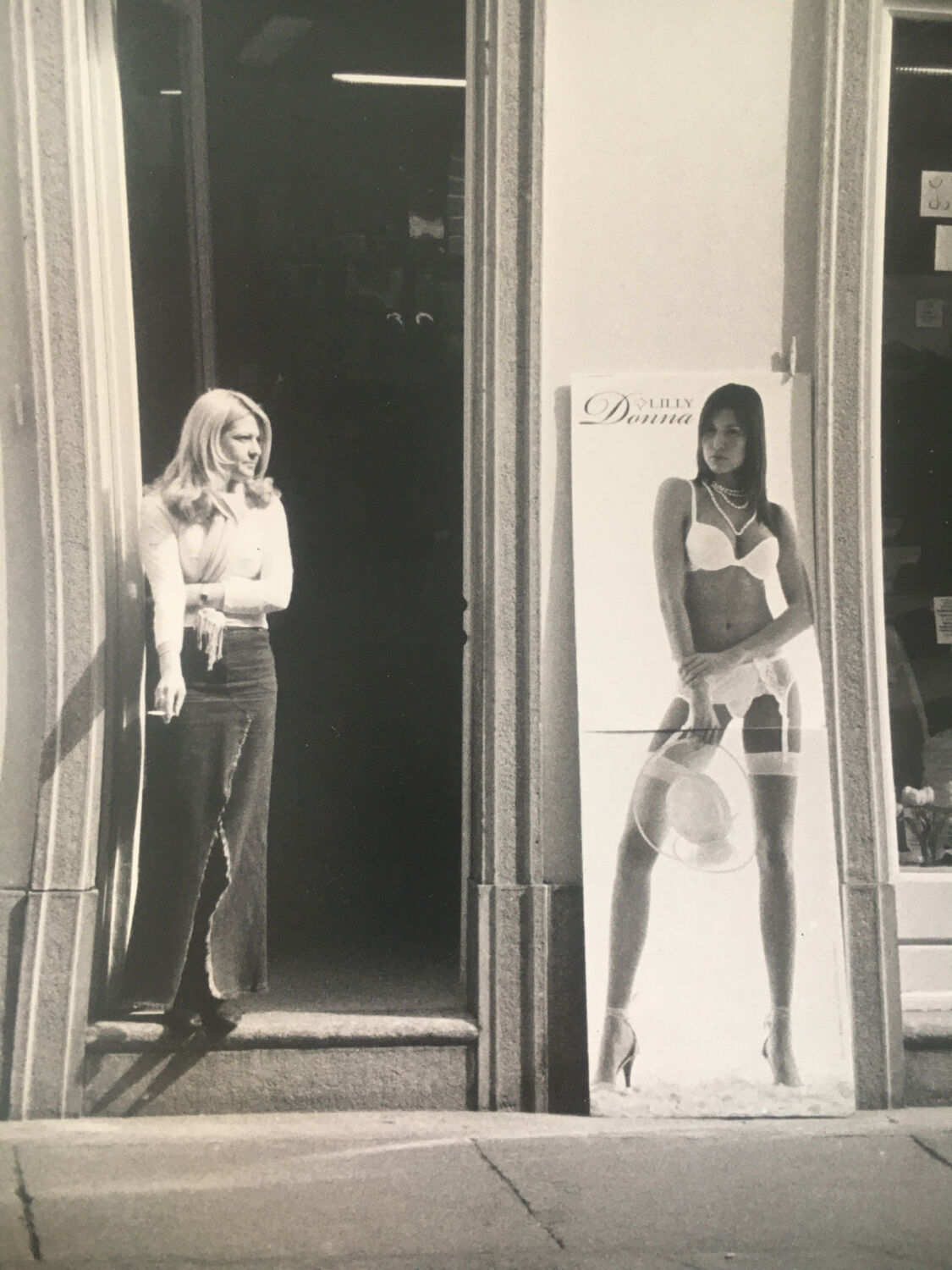 women's fashion print, Italy 90s