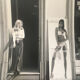 women's fashion print, Italy 90s