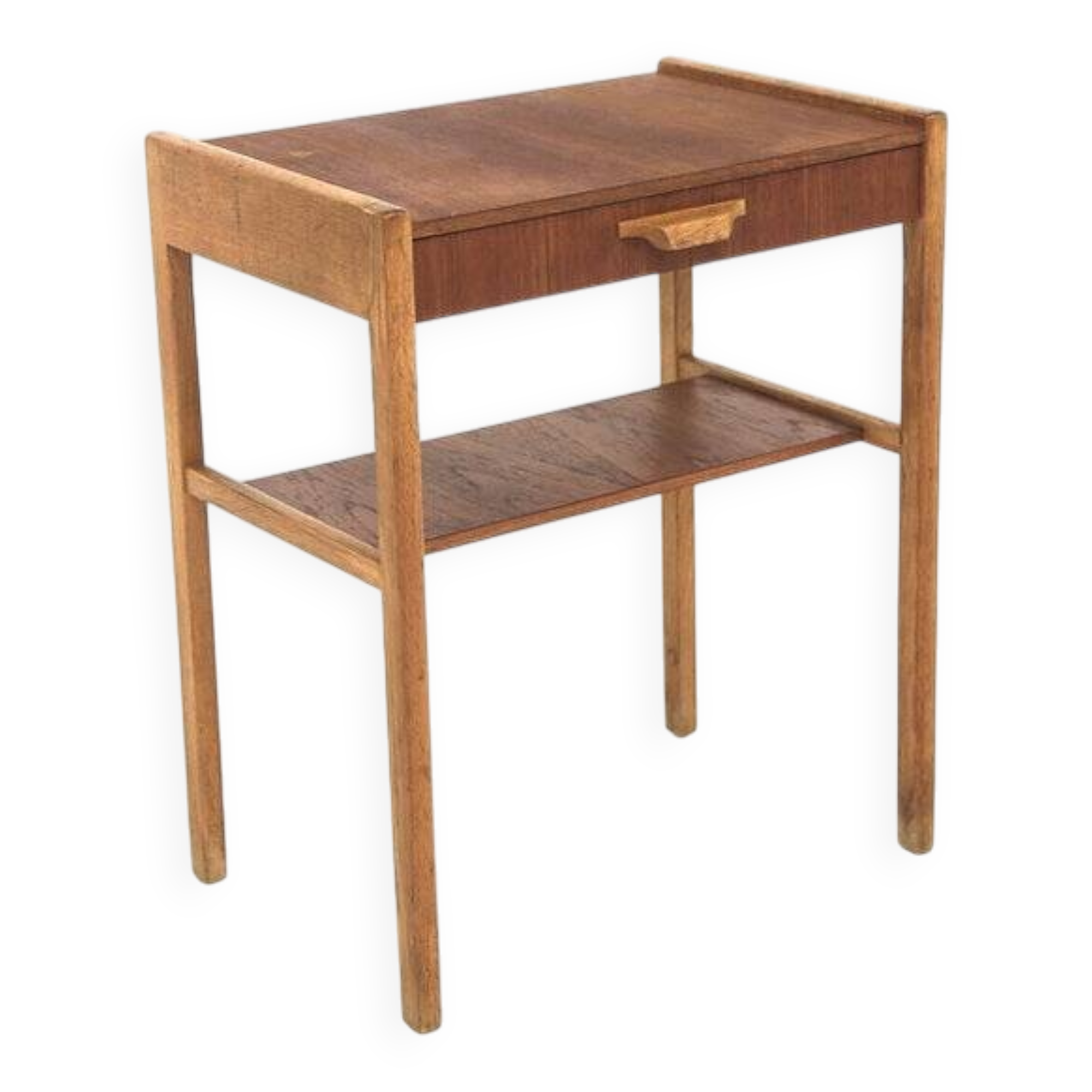 Scandinavian teak bedside table, Sweden, 1960s