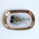 Vintage decorative dish with fish decoration - Dour - Forces Murales