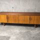 Enfilade scandinave vintage en palissandre