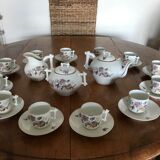 Service à café en porcelaine