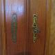 Very Buffet 1900 - Napoléon III - Walnut veneer - 1 drawer - 2 doors