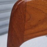 Set of 4 Scandinavian teak chairs