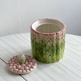 Asparagus slushy condiment pot.